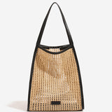 Sac féminin en Rafi Grass, grande capacité, idéal pour les vacances et les journées de loisirs.