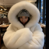 Veste en Fausse Fourrure