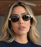 Lunettes Ovale Reflet de Lune