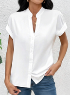 Chemise Élégant Manche Courte