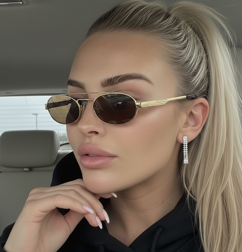 Lunettes Aurora Steampunk Oval