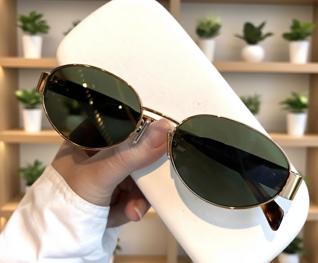 Lunettes Ovale Reflet de Lune