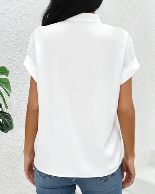 Chemise Élégant Manche Courte