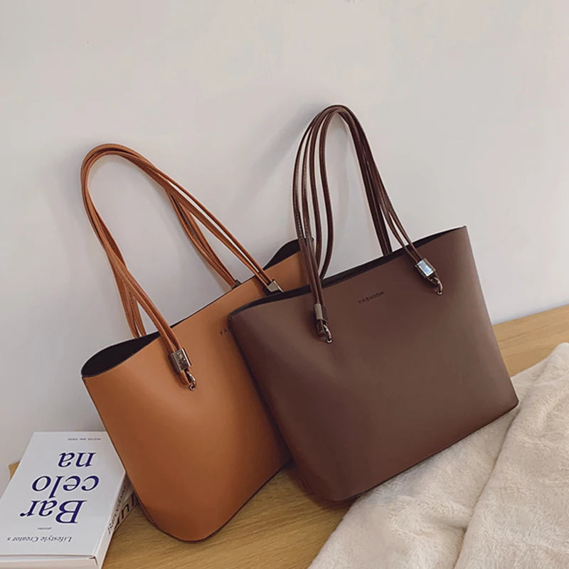 Grand Sac d'Hiver en Cuir