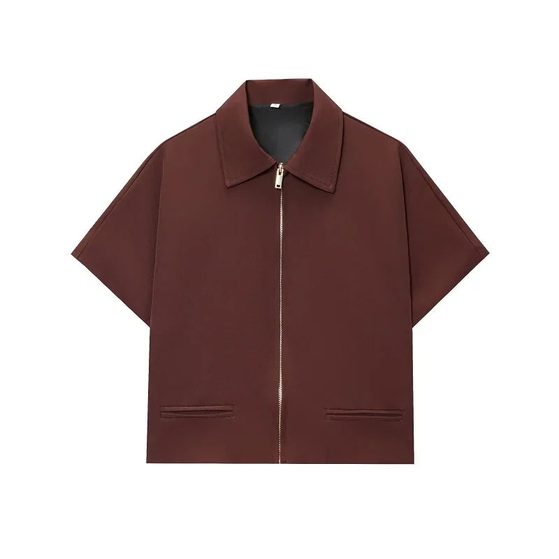 Chemise Varsity Manches Courtes