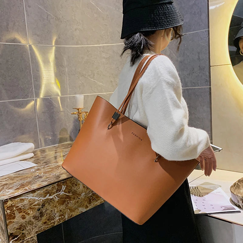 Grand Sac d'Hiver en Cuir