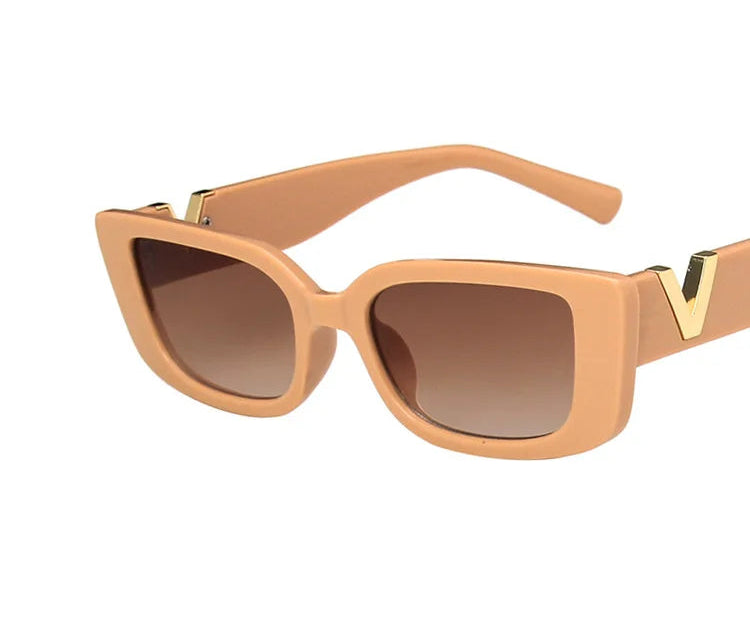 Lunettes Rétro Rectangulaires