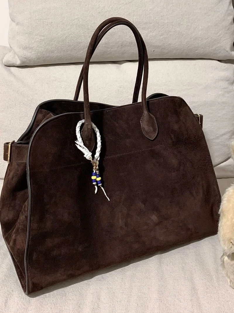 Sac cabas chic teinte henné