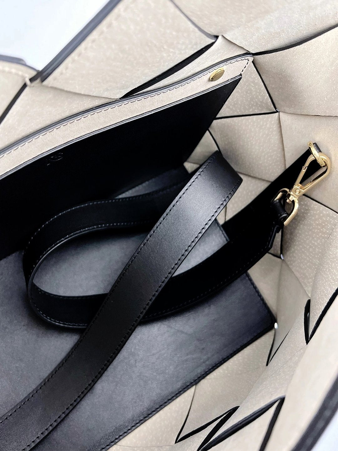 Sac chic en cuir nappa noir